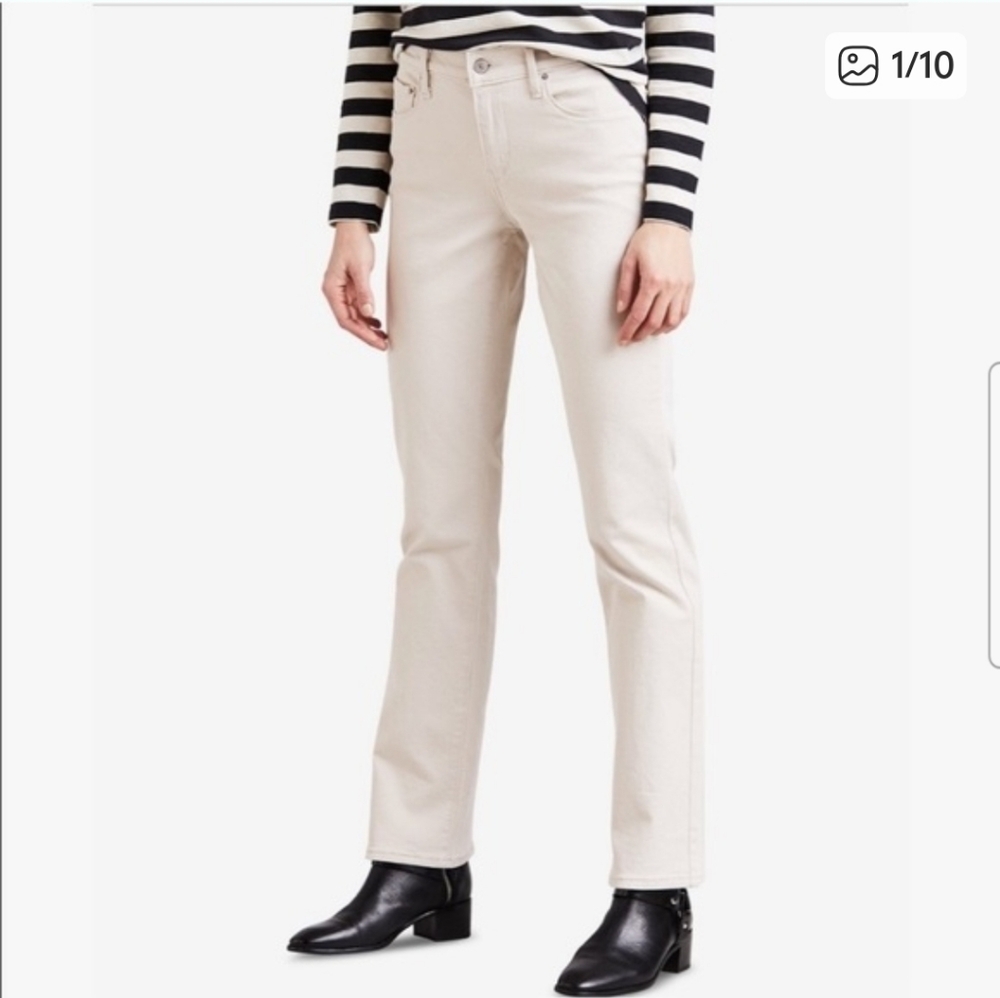Levi’s | White 505 Legacy Straight Leg Jeans